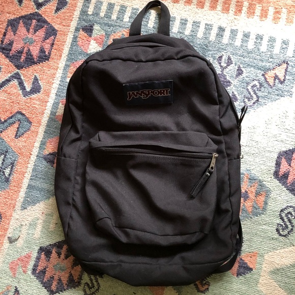 Jansport Black Backpack - Picture 1 of 4
